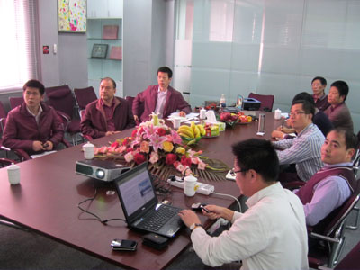 廣東省科技廳領(lǐng)導(dǎo)前來我司調(diào)研指導(dǎo)工作